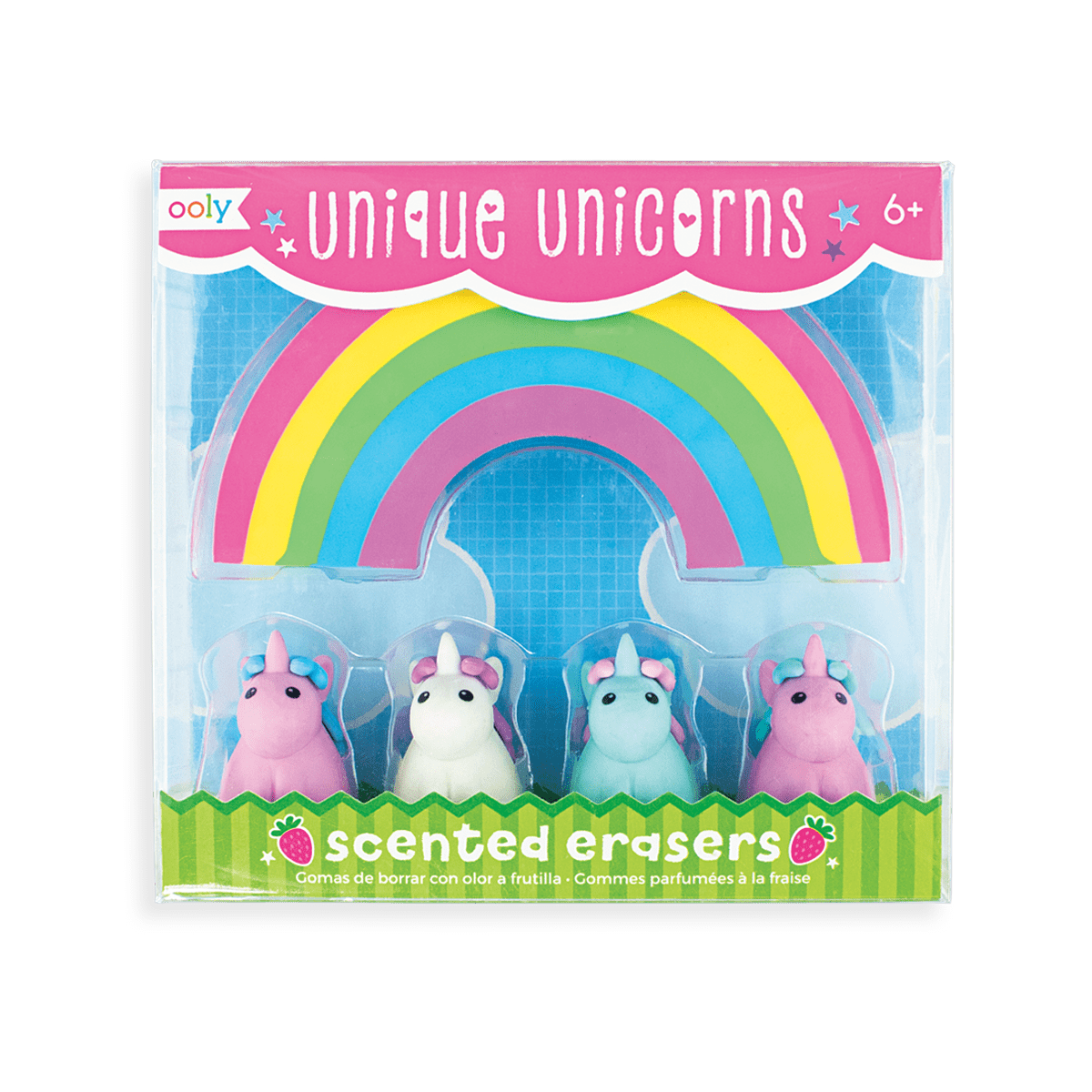 OOLY UNICORNS SCENTED ERASERS