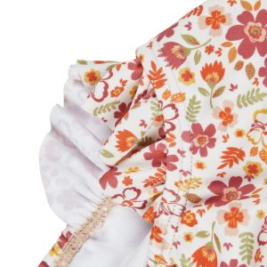 Maillot de bain fleurs ecru Sterntaler