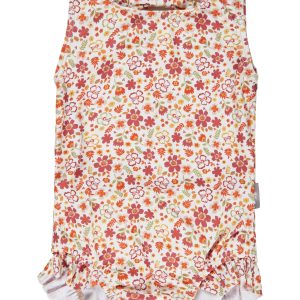 Maillot de bain fleurs ecru Sterntaler