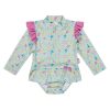 Maillot de bain manches longues coquillages Sterntaler