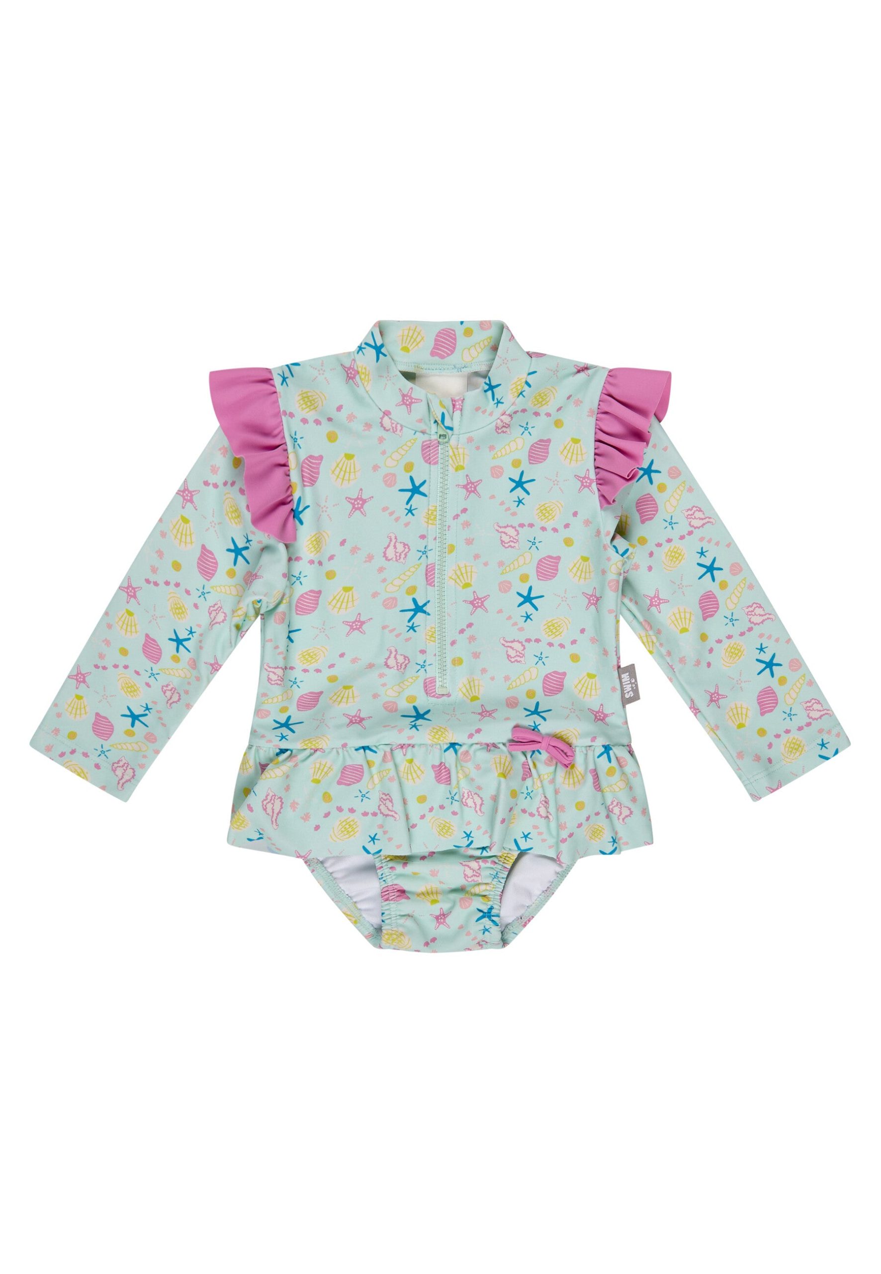 Maillot de bain manches longues coquillages Sterntaler