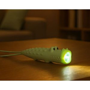 Alternative view of LAMPE TORCHE SILICONE CROCODILE