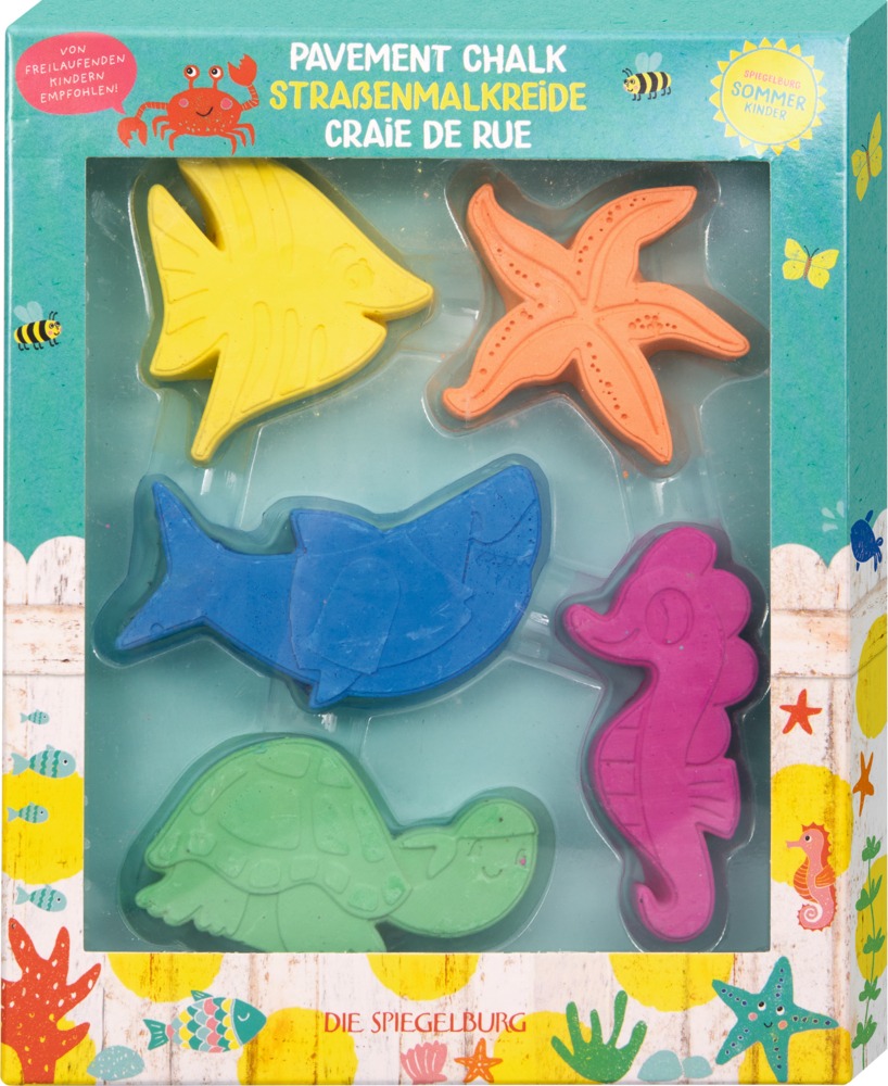 coffret 6 craies de rue mer ete – Spiegelburg