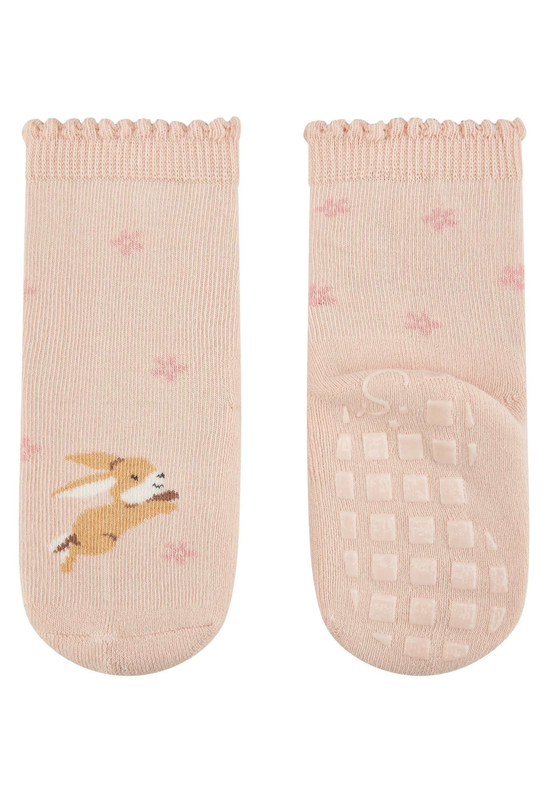 Chaussettes antidérapantes lapin Sterntaler
