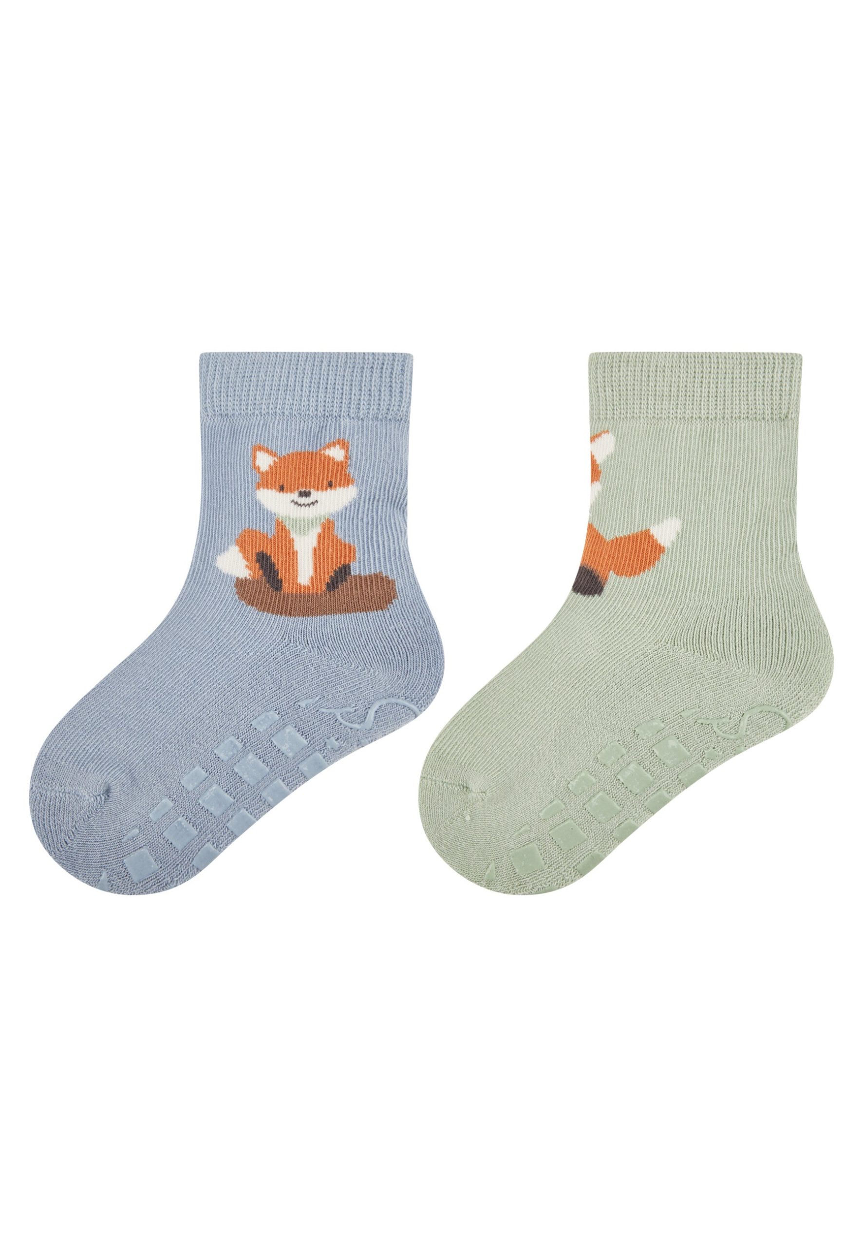 Chaussettes antidérapantes renard Sterntaler
