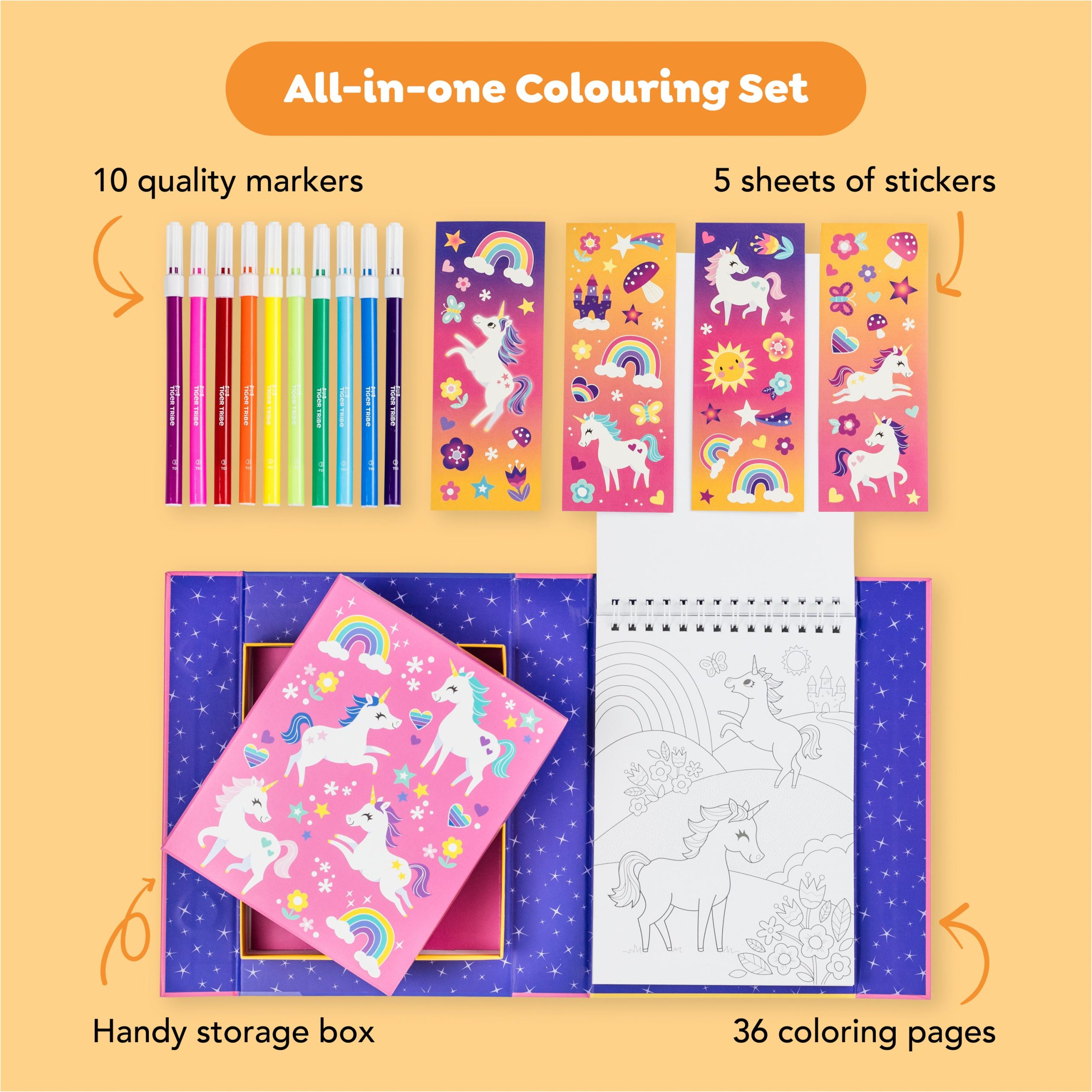 COLOURING SET UNICORN MAGIC – Image 5
