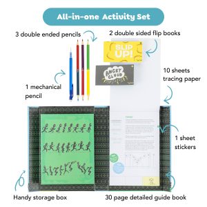 Alternative view of FLIP BOOK KIT ANIMATION ACTION