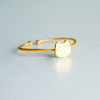 BAGUE ENFANT REGLABLE MANEKINEKO