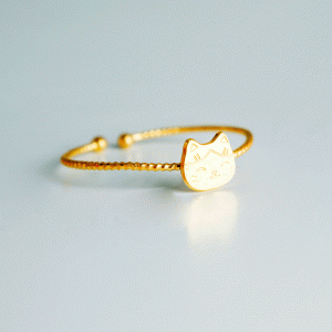 BAGUE ENFANT REGLABLE MANEKINEKO