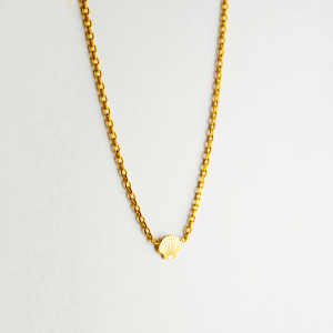 COLLIER COURT ENFANT COQUILLAGE