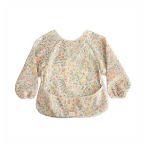 Bavoir à manches Pastel Blooms Mushie