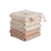 Lot de 5 mini langes / lavettes Rainbow – Mushie