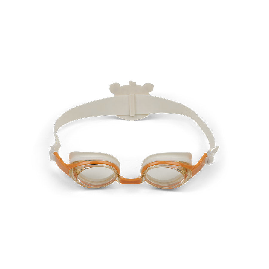 Lunettes de natation - beige - léopard