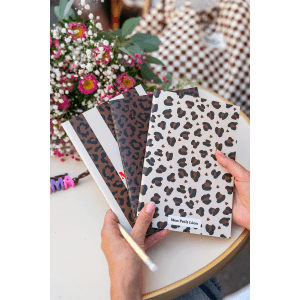 Alternative view of CARNET A5 LEOPARD COEUR