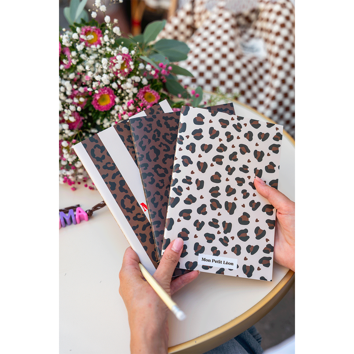 CARNET A5 LEOPARD COEUR – Image 2