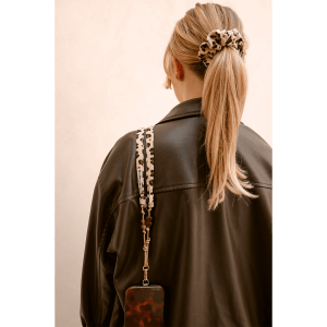 CHOUCHOU GAZE DE COTON LEOPARD COEUR – Image 3