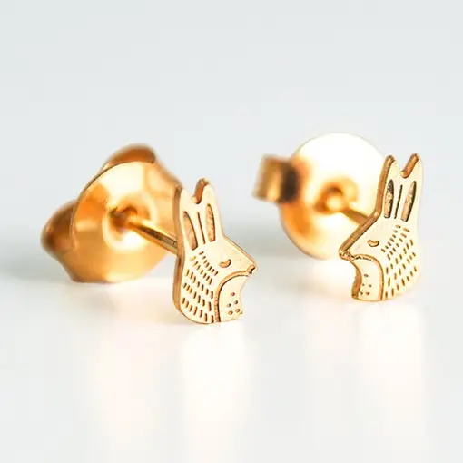 BOUCLES D OREILLES LAPINS – Image 2