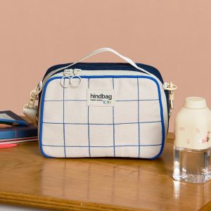 LUNCHBAG ENFANT ELSA TRICOLORE CARREAUX