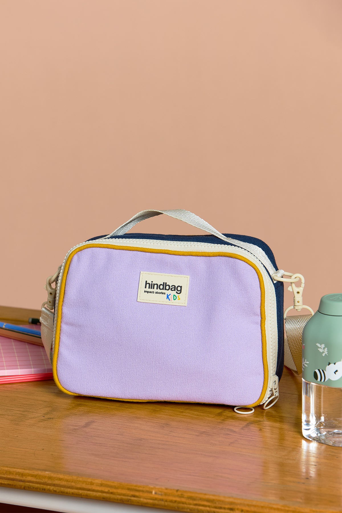 LUNCHBAG ENFANT ELSA TRICOLORE LILAS