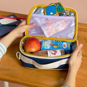 Alternative view of LUNCHBAG ENFANT ELSA TRICOLORE LILAS