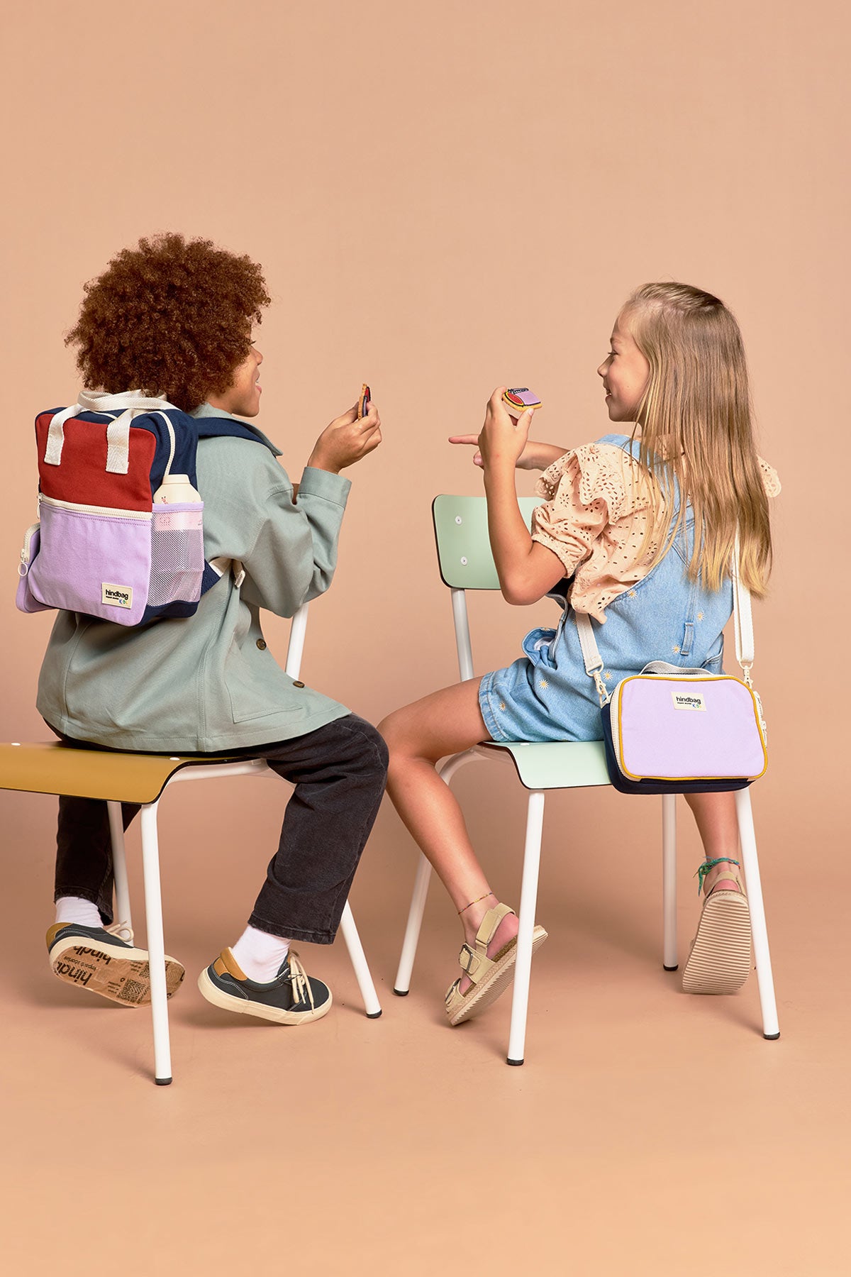 LUNCHBAG ENFANT ELSA TRICOLORE LILAS – Image 4