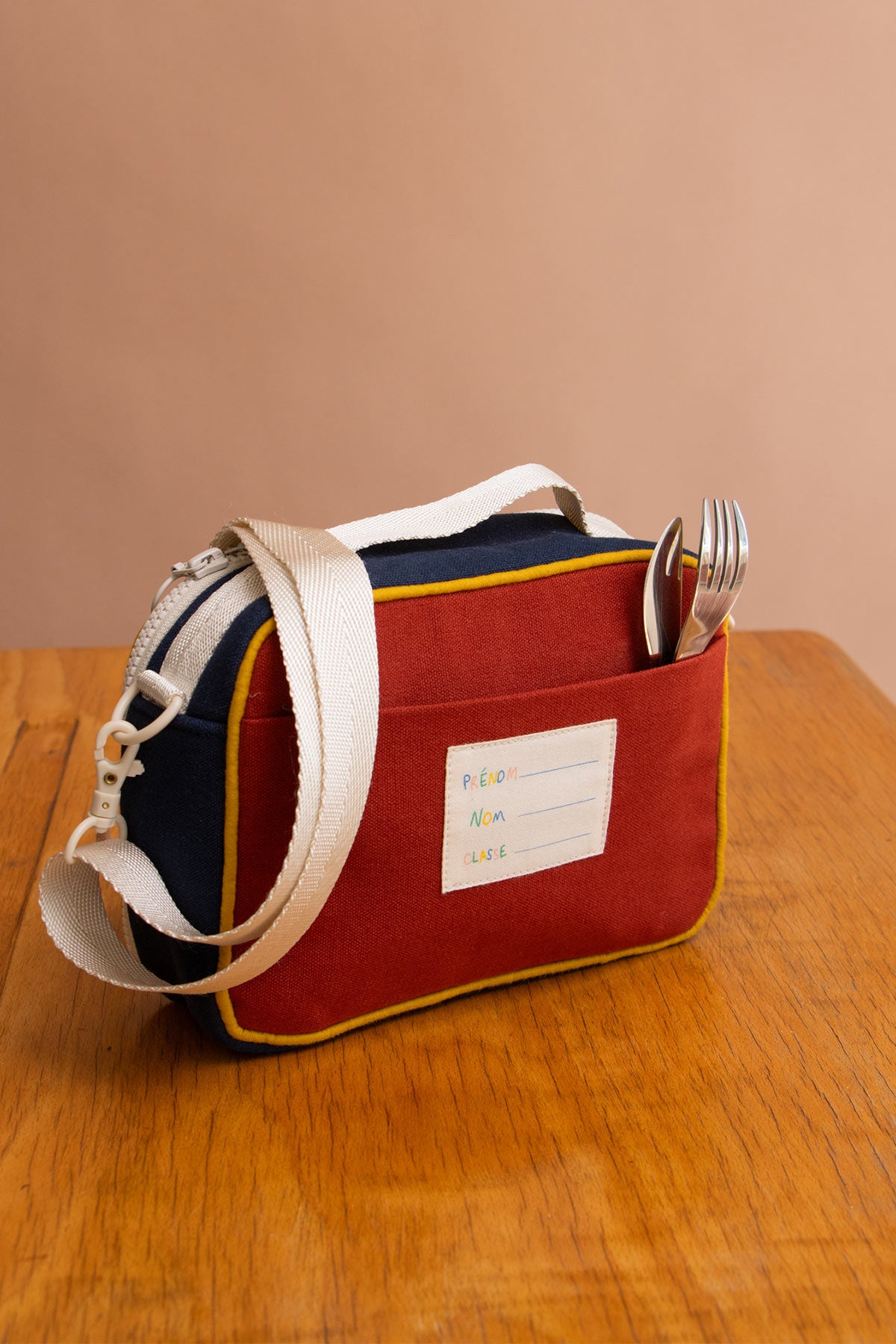 LUNCHBAG ENFANT ELSA TRICOLORE LILAS – Image 3
