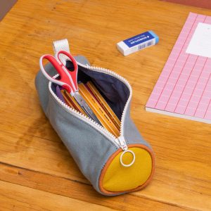 Trousse Mia Tricolore Sauge Hindbag recto verso