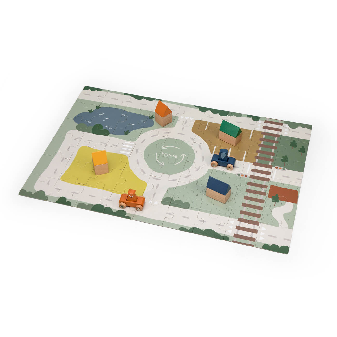 PUZZLE ROUTE AVEC ACCESSOIRES