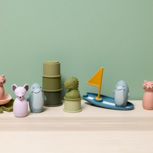 GOBELETS EMPILABLES 5 PIECES DINO – Image 3