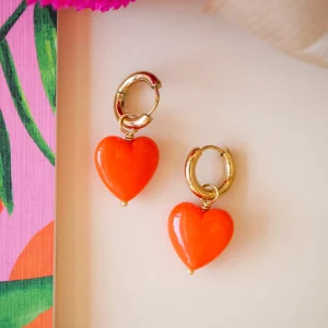 Alternative view of BOUCLES D OREILLES CHARLIE ORANGE