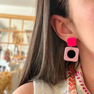 Alternative view of BOUCLES D OREILLES AYA ROSE