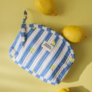 TROUSSE MAKE UP LEMON BLUE