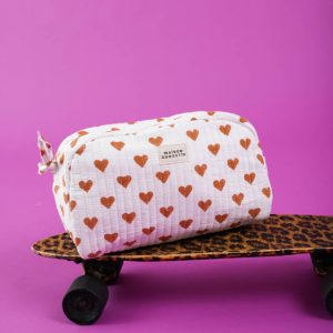 TROUSSE DE TOILETTE LOVE CANNELLE