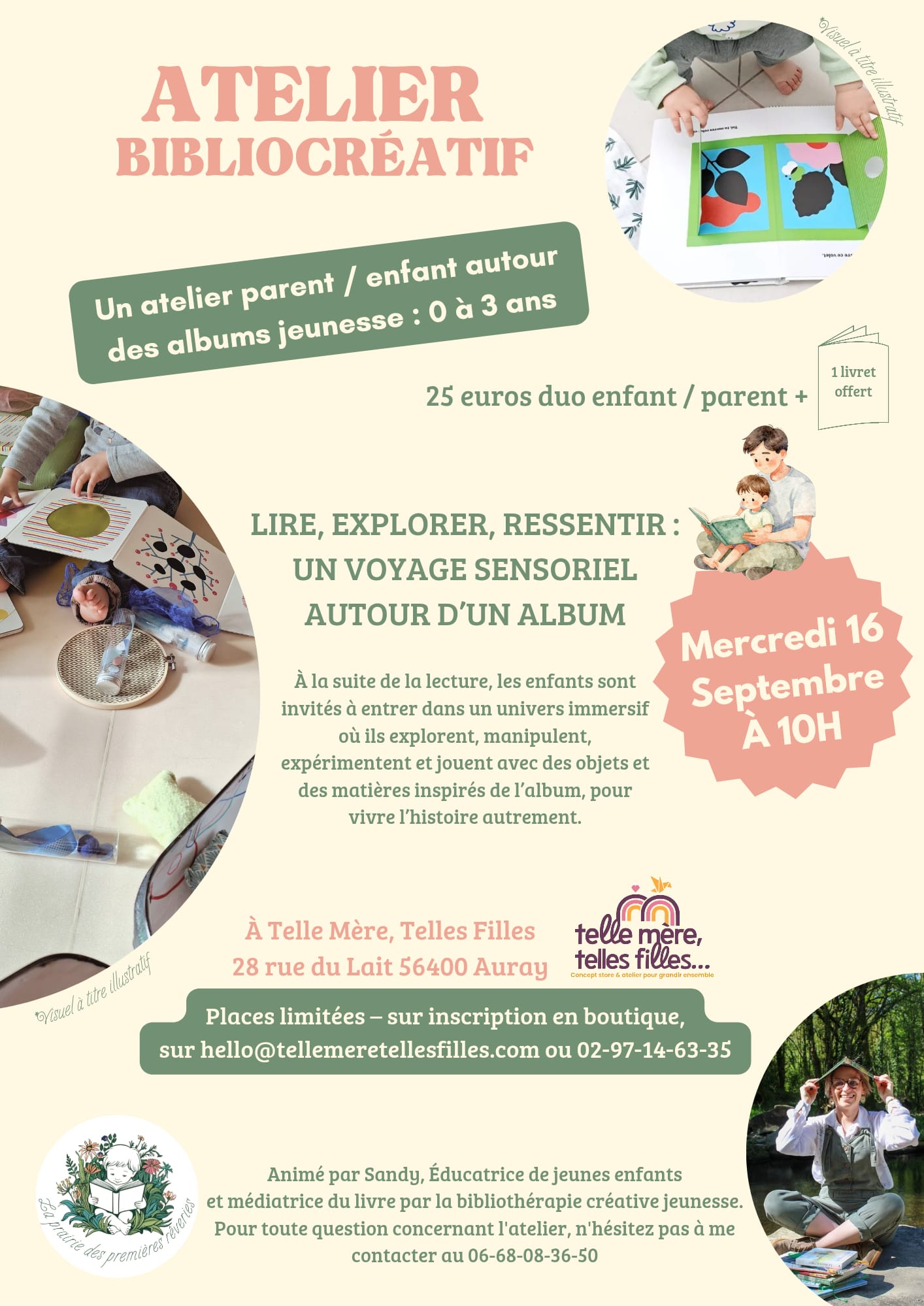 Biblio-créative - La prairie des premières reveries