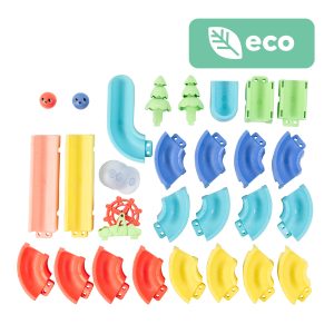 Marble Waterslide Eco Tiger Tribe circuit billes bain