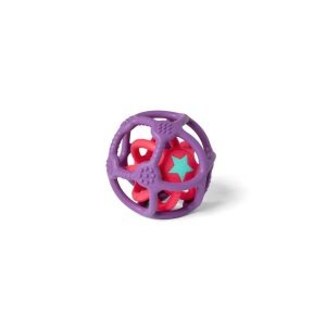 SET 2 BALLES SENSORIELLE VIOLET ROSE