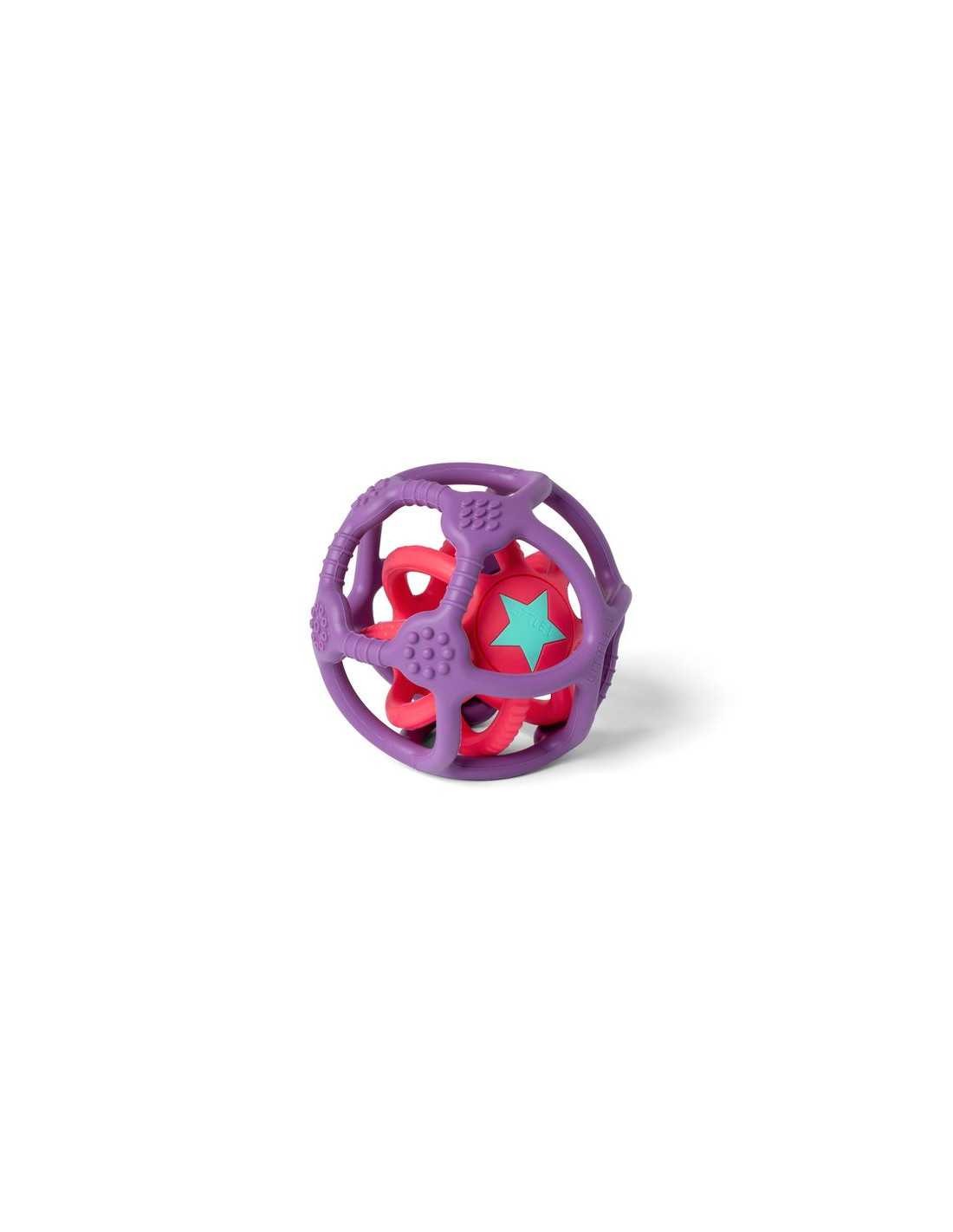 SET 2 BALLES SENSORIELLE VIOLET ROSE