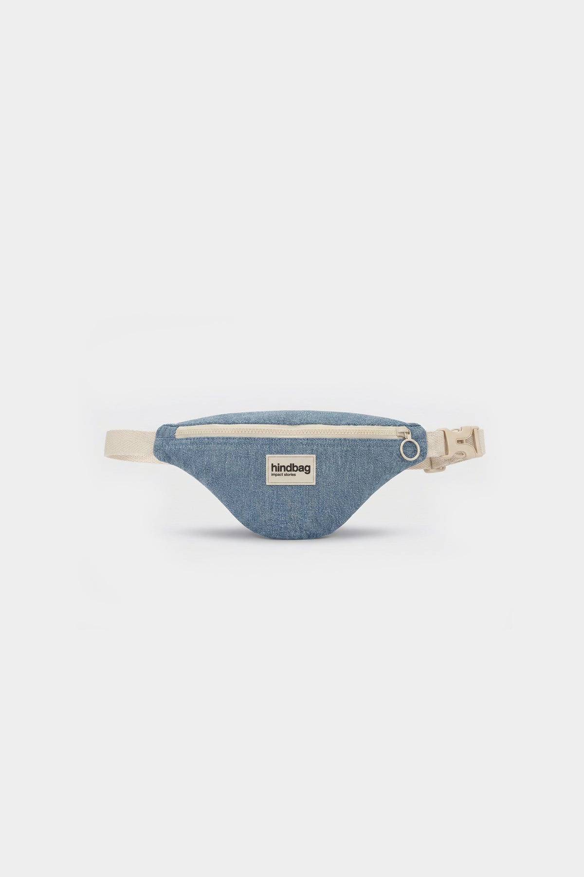 SAC BANANE AUGUSTIN DENIM BLEU