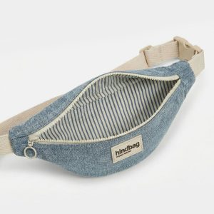SAC BANANE AUGUSTIN DENIM BLEU – Image 3