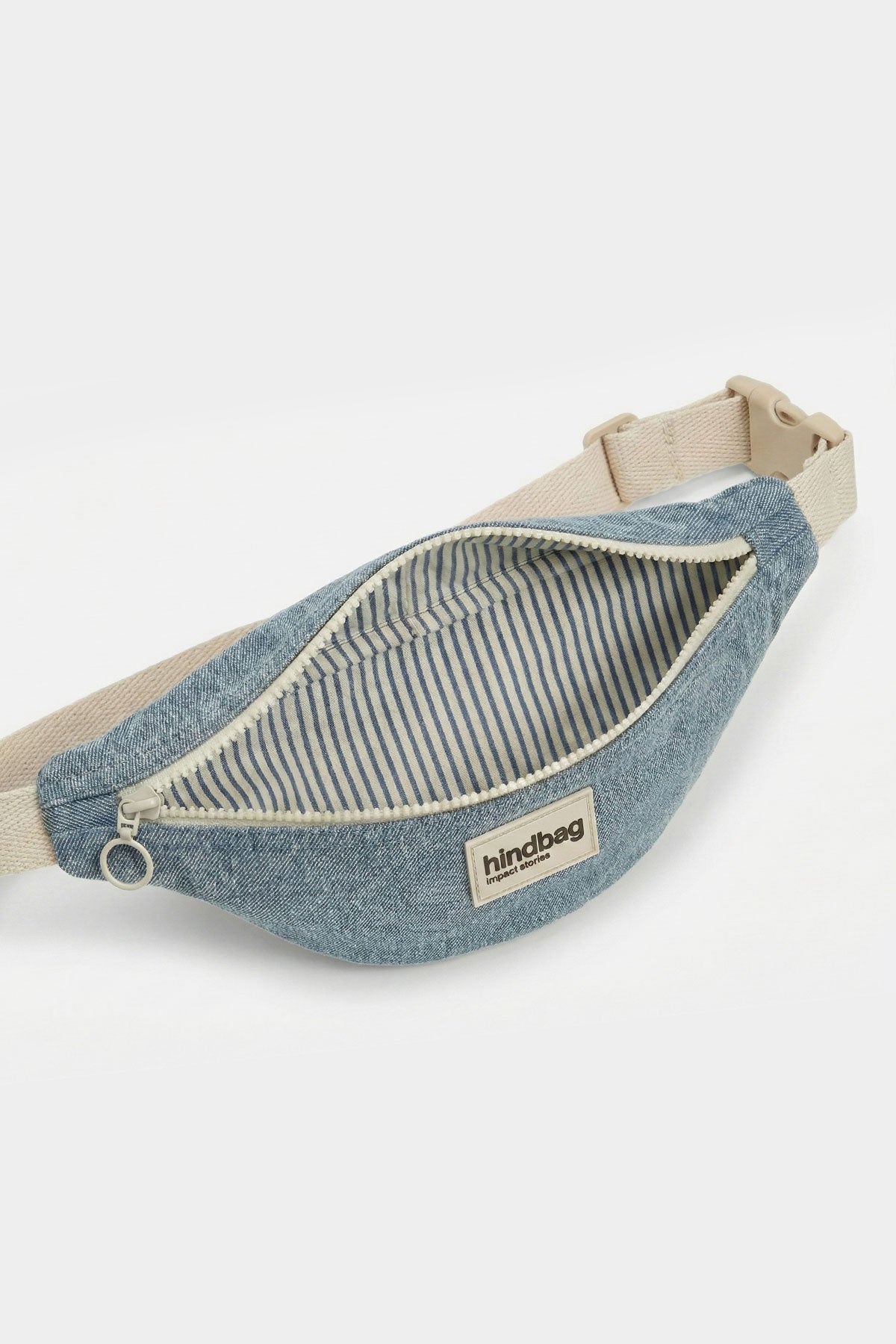 SAC BANANE AUGUSTIN DENIM BLEU – Image 3