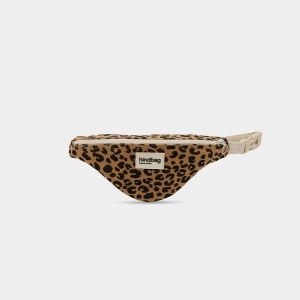 SAC BANANE AUGUSTIN LEOPARD CANNELLE