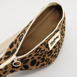 Alternative view of SAC BANANE AUGUSTIN LEOPARD CANNELLE
