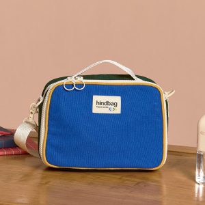 LUNCH BAG KIDS ELSA TRICOLORE BLEU ELECTRIQUE