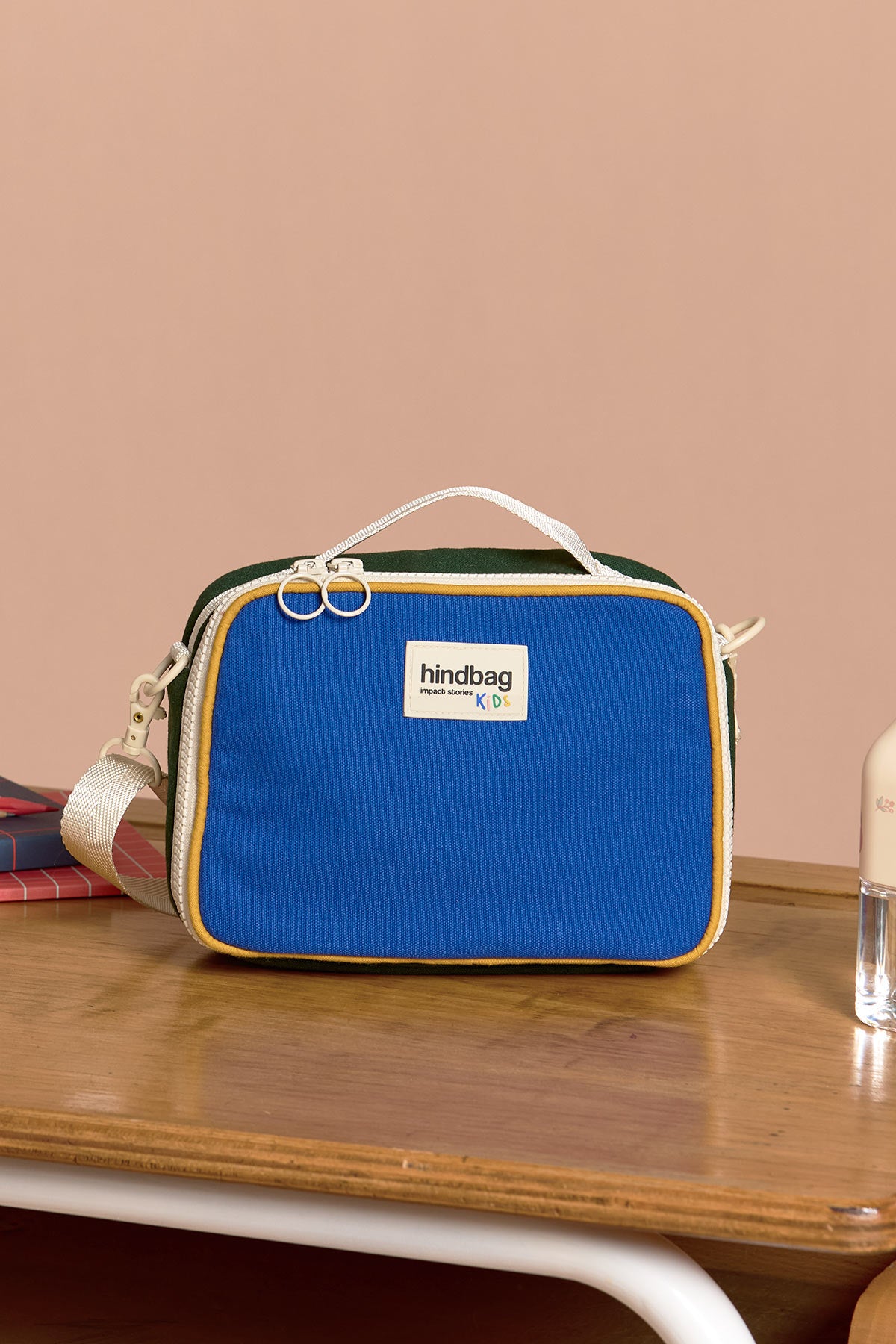 LUNCH BAG KIDS ELSA TRICOLORE BLEU ELECTRIQUE