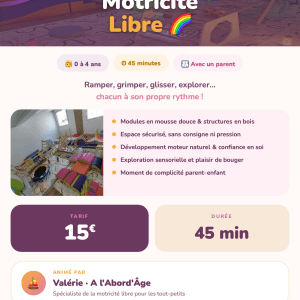 ATELIER Motricité A L ABORDAGE