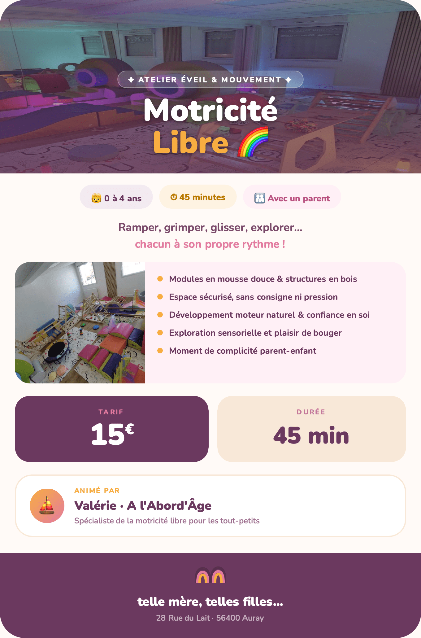 ATELIER Motricité A L ABORDAGE