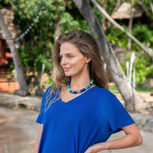 Collier Praia Azul Mix - Parabaya
