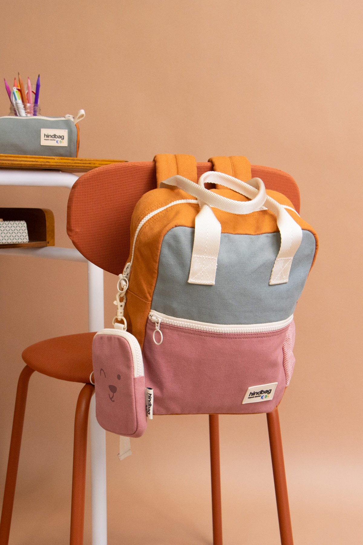 SAC A DOS ARTHUR TRICOLORE SAUGE – Image 2