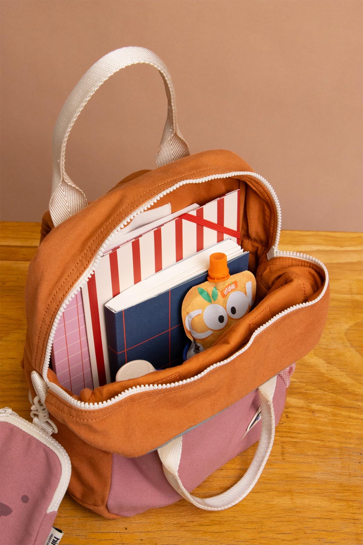 SAC A DOS ARTHUR TRICOLORE SAUGE – Image 3