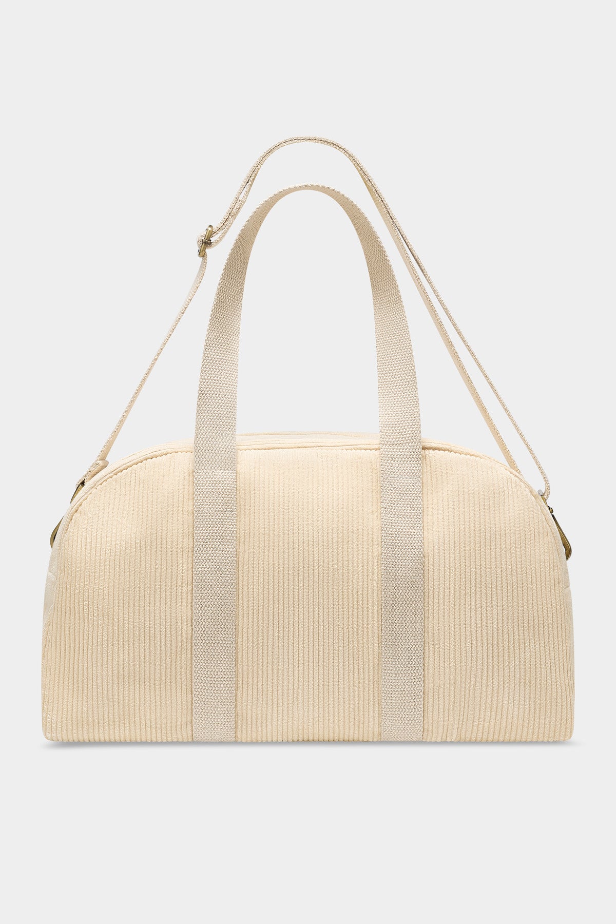 SAC BOWLING CHARLIE VELOURS BEIGE – Image 3
